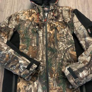Mens Medium Realtree Camo Hunting Coat 